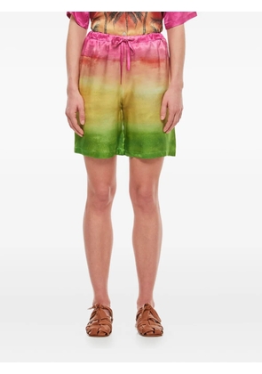 Gio Giovanni Gerosa ombre drawstring shorts - Pink