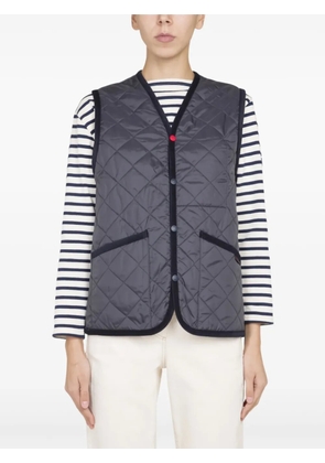 Saint James quilted buttoned gilet - Grey