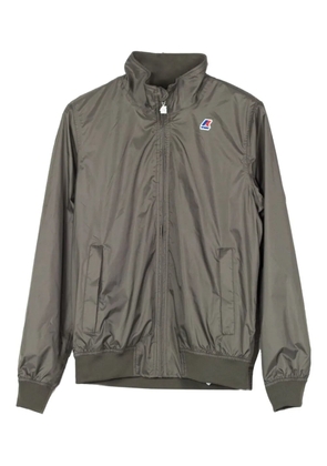 K-Way zip-up bomber jacket - Brown