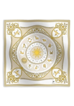 Elios Milano Sagittarius silk scarf - Neutrals