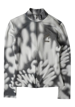 Open YY zip-up jacket - Black