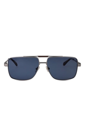 Ferragamo Eyewear titanium square sunglasses - Silver