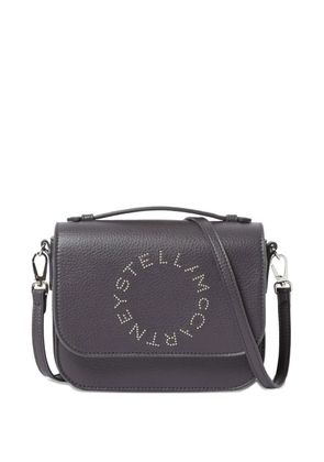 Stella McCartney logo-plaque crossbody bag - Grey