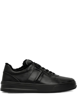 Tod's leather low-top sneakers - Black