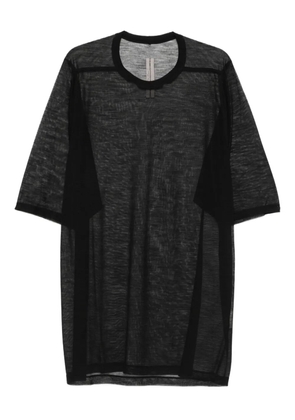 Rick Owens sheer wool T-shirt - Black