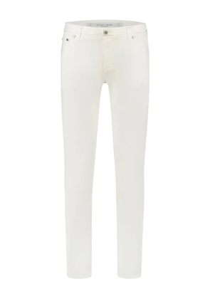 Richard J. Brown logo-patch trousers - White