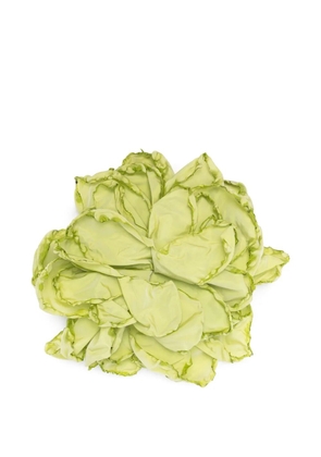 GIADA CURTI ruffled travel accessory - Green