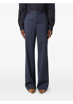 Moschino striped trousers - Blue