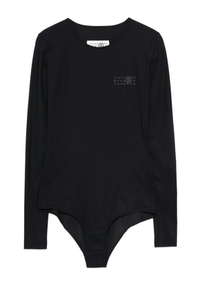 MM6 Maison Margiela long-sleeve bodysuit - Black