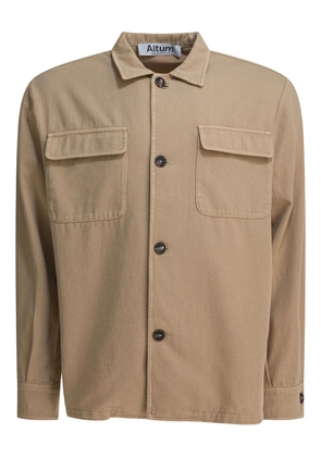ALTUM button-down overshirt - Neutrals