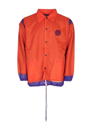 Needles logo-patch jacket - Orange