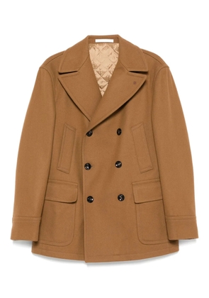 Tagliatore double-breasted coat - Brown