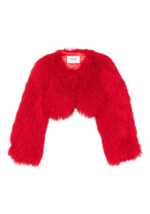 ducie Becca shearling jacket - Red