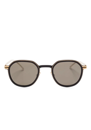 Mykita Birch gold-detail sunglasses - Black