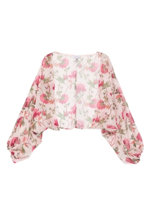 GIADA CURTI floral-print jacket - Pink