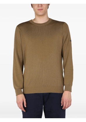 Saint James crew neck sweater - Brown