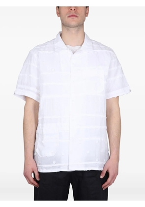 Engineered Garments embroidered shirt - White