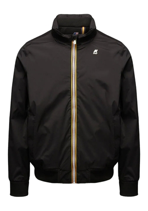K-Way zip-fastening high-neck jacket - Black