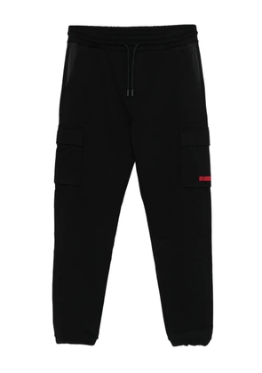 Karl Lagerfeld cargo straight-leg trousers - Black