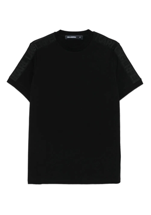 Karl Lagerfeld logo-detail cotton T-shirt - Black