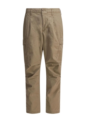 nonnative pleated-front cargo trousers - Neutrals