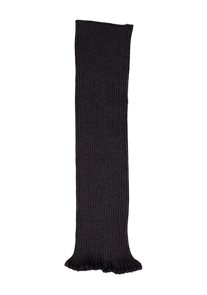 A. ROEGE HOVE Ara ribbed skirt - Black