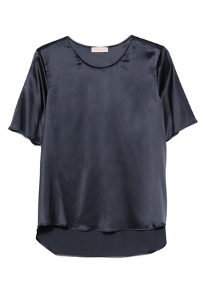 Purotatto short-sleeve blouse - Blue