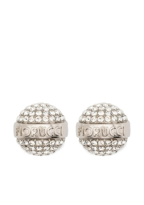 Fiorucci crystal-embellished earring - Silver