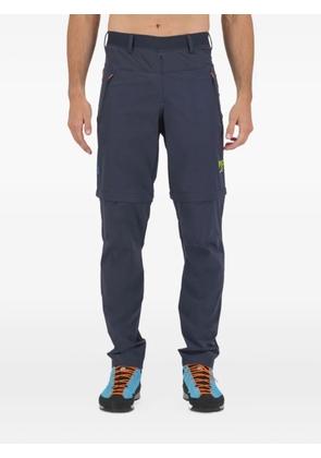 KARPOS logo-print performance track trousers - Blue