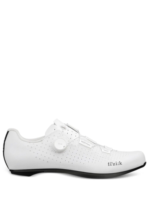 Fizik perforated lace-up cycling sneakers - White