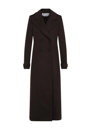 Gabriela Hearst double-breasted buttoned coat - Brown