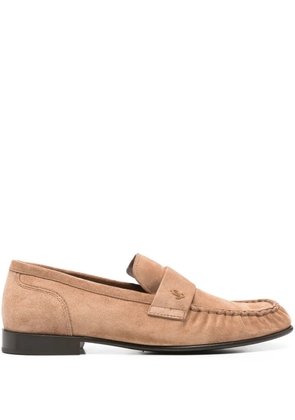 Jimmy Choo Ellis suede loafers - Neutrals