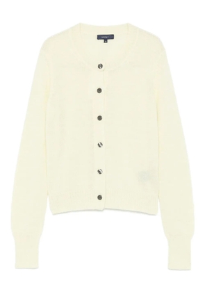 Soeur Griffith button-front wool cardigan - Yellow