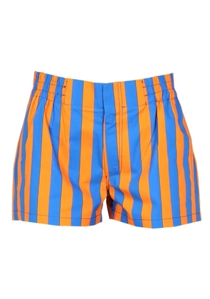 Sunnei striped shorts - Orange