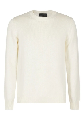 Roberto Collina ribbed crew-neck sweater - Neutrals
