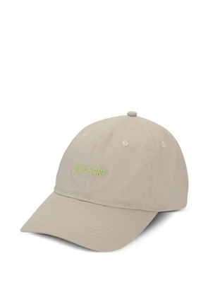 OpéraSPORT logo-embroidered cotton cap - Neutrals