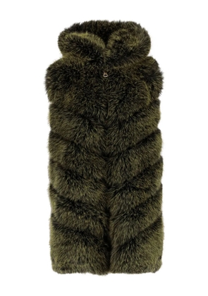 UNCOMMON hooded gilet - Green