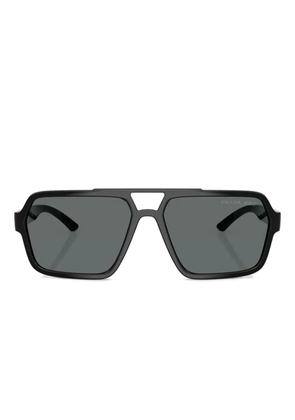 Prada Linea Rossa PS A06S geometric-frame sunglasses - Black