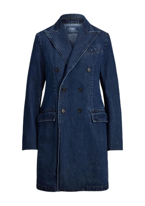 Polo Ralph Lauren denim double-breasted coat - Blue