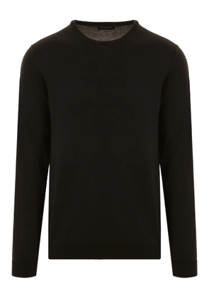 Roberto Collina merino crew-neck sweater - Black