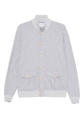 Gran Sasso button-fastening ribbed-hem jacket - Grey