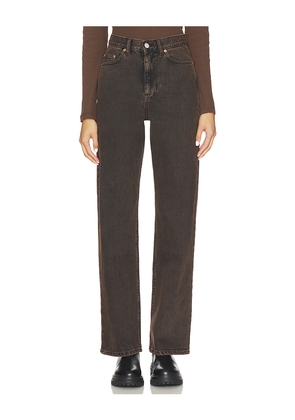 Dr. Denim Echo Straight Jeans in Brown. Size 25. Also in 27, 28, 32.