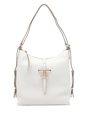 Tod's T-timeless zip shoulder bag - White