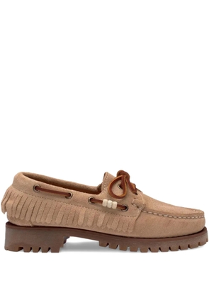 Sebago fringed tie loafers - Neutrals