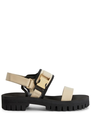 Giuseppe Zanotti Mederic touch-strap sandals - Neutrals