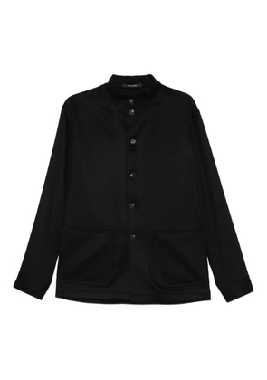 Tagliatore button-fastening patch-pocket jacket - Black