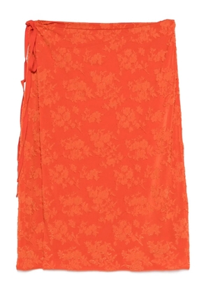SIR. Blanca midi skirt - Orange