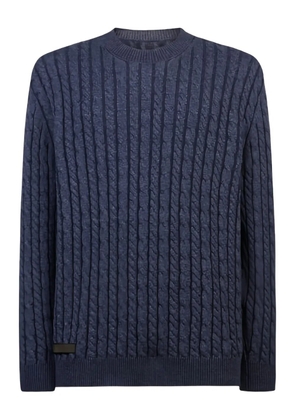 Sease cable-knit sweater - Blue
