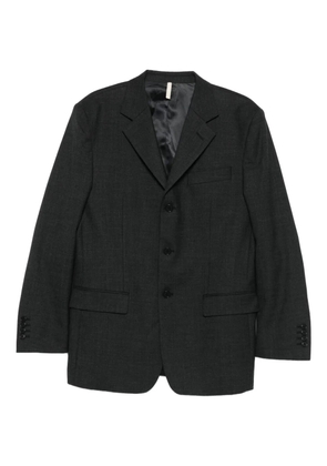 Sunflower single-breasted notched-lapel jacket - Grey