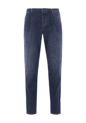 Incotex pleated denim jeans - Blue